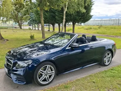 Gebraucht Mercedes E450 AMG line 367 PS (269 kW) 2020 Blau Cabrio