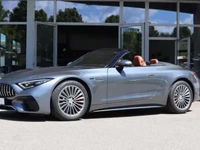 Używany Mercedes SL55 AMG AMG 476 KM (350 kW) 2024 Szary Coupe