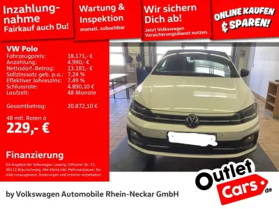 Brugt VW Polo R-line 116 HK (85 kW) 2020 Hvid Hatchback
