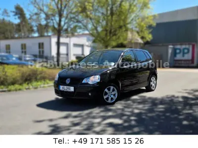 Begagnad VW Polo United 69 HK (50 kW) 2009 Svart Halvkombi
