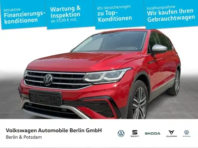 Gebraucht VW Tiguan Allspace Elegance 190 PS (139 kW) 2022 Rot SUV