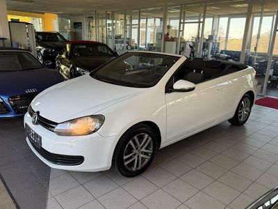 Gebraucht VW Golf Cabriolet Basis 105 PS (77 kW) 2012 Weiß Cabrio