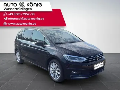 Gebraucht VW Touran Highline 150 PS (110 kW) 2024 Schwarz Van / Kleinbus