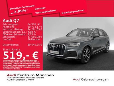 Usata Audi Q7 Ambiente 286 CV (210 kW) 2021 Grigio SUV