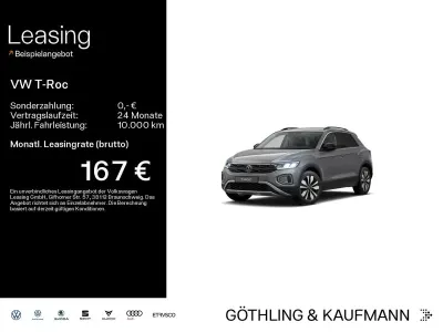 Gebraucht VW T-Roc Goal 116 PS (85 kW) 2025 Indiumgrau metallic SUV