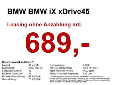 Usata BMW iX M Sport 300 kW (408 CV) 2026 Bianco SUV
