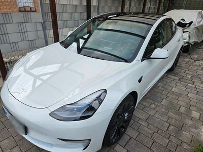 gebraucht Tesla Model 3 Allradantrieb mit Dualmotor Performa...