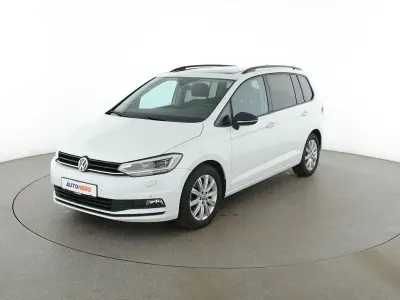 Gebraucht VW Touran Highline 150 PS (110 kW) 2018 Weiß Van / Kleinbus