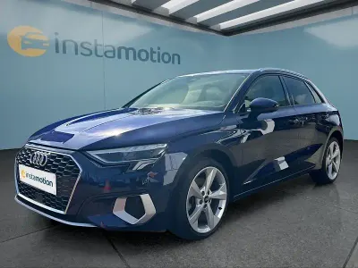 Usata Audi A3 Sportback 150 CV (110 kW) 2021 Blu Utilitaria