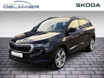 Gebraucht Skoda Karoq Style 150 PS (110 kW) 2022 Schwarzmagic perleffekt (metallic) SUV