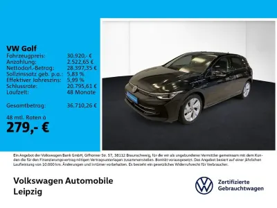 Gebraucht VW Golf VIII Goal 204 PS (150 kW) 2025 Schwarz Limousine