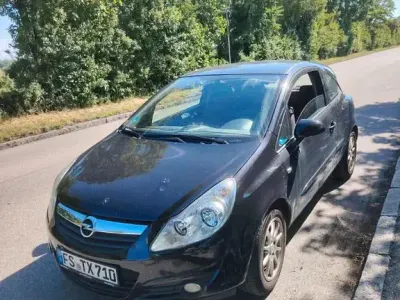 Gebraucht Opel Corsa 80 PS (58 kW) 2007 Schwarz Kleinwagen