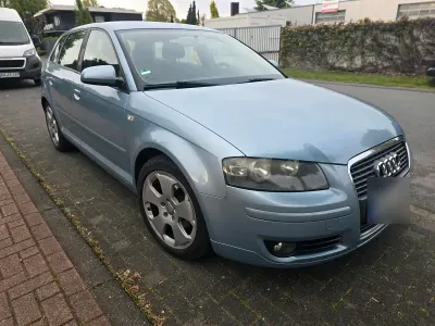 Begagnad Audi A3 105 HK (77 kW) 2006 Blå Halvkombi
