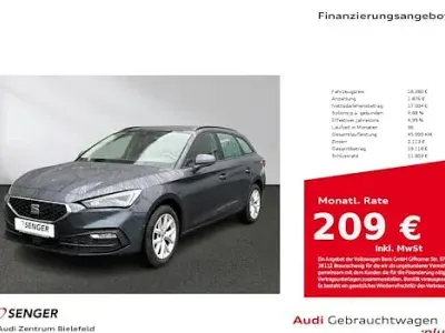 Usata Seat Leon ST Style 115 CV (84 kW) 2022 Grigio Station wagon