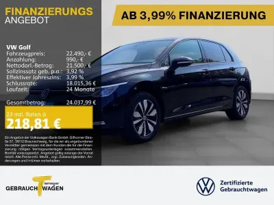 Gebraucht VW Golf VIII Move 150 PS (110 kW) 2024 Schwarz Limousine