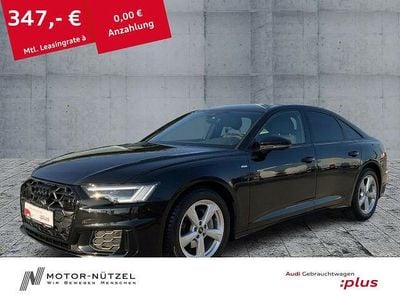 Gebraucht Audi A6 S-Line 204 PS (150 kW) 2024 Mythosschwarz metallic Limousine