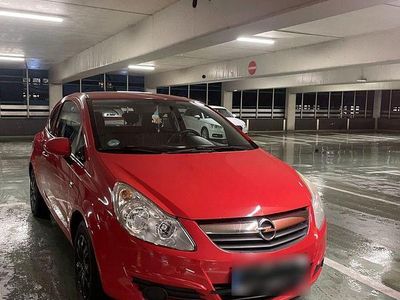 Brugt Opel Corsa Edition 60 HK (44 kW) 2009 Rød Hatchback