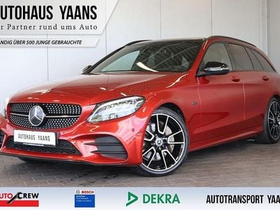 Rot Gebraucht 2020 Mercedes C300e AMG Limousine | 27.489 € (Etwas zu teuer)
