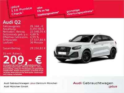 Używany Audi Q2 Advanced 150 KM (110 kW) 2022 Biały SUV