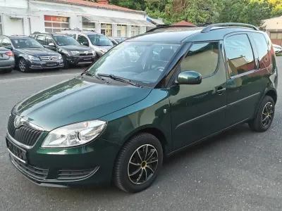 Gebraucht Skoda Roomster Plus Edition 86 PS (63 kW) 2010 Grün Van / Kleinbus