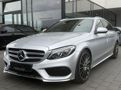 Second-hand Mercedes C400 AMG line 333 CP (244 kW) 2015 Argintiu Berlinǎ