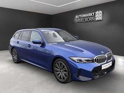 Portimao blau (metallic) Gebraucht 2023 BMW 320 M Sport Kombi | 38.750 € (Fairer Preis)