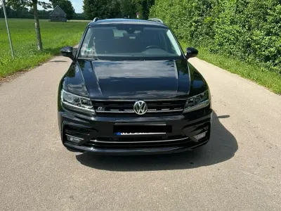 Gebraucht VW Tiguan R-line 180 PS (132 kW) 2018 Schwarz SUV