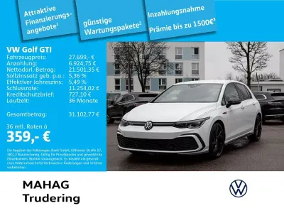 Gebraucht VW Golf VIII GTI 245 PS (180 kW) 2024 Weiß Limousine