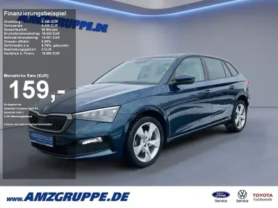 Używany Skoda Scala Style 150 KM (110 kW) 2020 Niebieski Hatchback