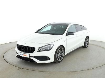 Gebraucht Mercedes CLA220 Shooting Brake AMG line 2018 Weiß Kombi