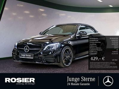 Gebraucht Mercedes C300 AMG 258 PS (189 kW) 2024 Schwarz Cabrio