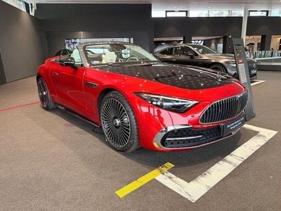 Neu Mercedes SLR McLaren 585 PS (430 kW) 2025 Rot Cabrio