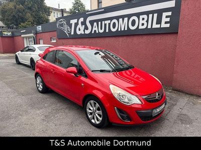 Gebraucht Opel Corsa Active 87 PS (63 kW) 2013 Rot Kleinwagen