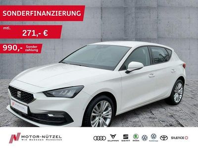 Usata Seat Leon Style 110 CV (80 kW) 2022 Bianco Berlina