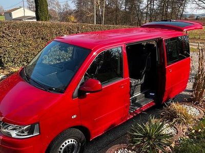 Usata VW T5 140 CV (102 kW) 2015 Rosso Furgone