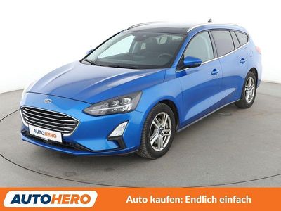 Gebraucht Ford Focus Titanium 150 PS (110 kW) 2019 Blau Kombi