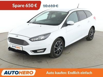 Usata Ford Focus Titanium 125 CV (91 kW) 2017 Bianco Station wagon