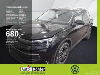 Gebraucht VW Tiguan Life 131 PS (96 kW) 2025 Grenadillschwarz metallic SUV