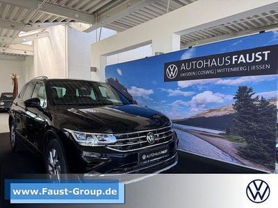 Schwarz perleffekt Gebraucht 2021 VW Tiguan Elegance SUV | 33.950 € (Fairer Preis)
