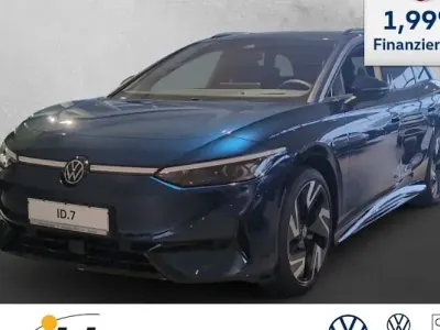 Ny VW ID.7 Pro 210 kW (286 HK) 2025 Blå Stationcar