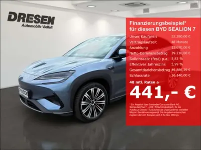 Neu BYD Sealion 7 Design 389 kW (530 PS) 2026 Atlantis grey SUV