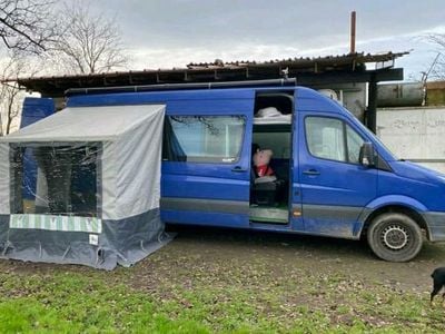 Gebraucht VW Crafter 136 PS (100 kW) 2011 Blau Van