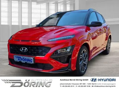 Gebraucht Hyundai Kona N Line 120 PS (88 kW) 2021 Rot SUV