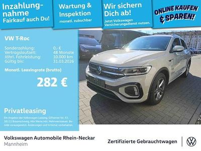 Gebraucht VW T-Roc R-line 110 PS (80 kW) 2024 Ascotgrau SUV