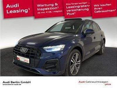 Gebraucht Audi Q5 Advanced Plus 163 PS (119 kW) 2021 Blau (navarrablau metallic) SUV