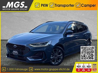 Chrome blue metallic Neu 2025 Ford Focus ST-Line Limousine | 28.290 € (Guter Preis)