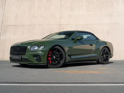 Gebraucht Bentley Continental GT Convertible 551 PS (405 kW) 2022 Grün Cabrio