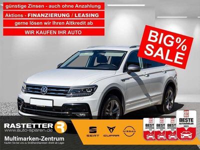 gebraucht VW Tiguan Allspace TDI DSG 4M Highline R-Line 7Sitz+AHK+Navi+19Z+virtCP+ACC+eHeckkl