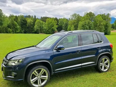 Używany VW Tiguan Sportline 140 KM (102 kW) 2012 Niebieski SUV