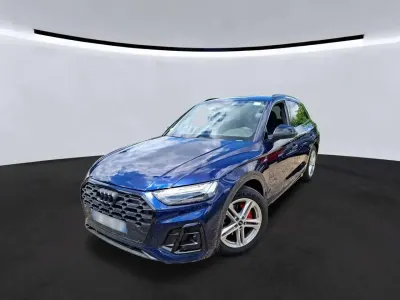Gebraucht Audi Q5 S-Line 163 PS (119 kW) 2023 Navarrablau metallic SUV